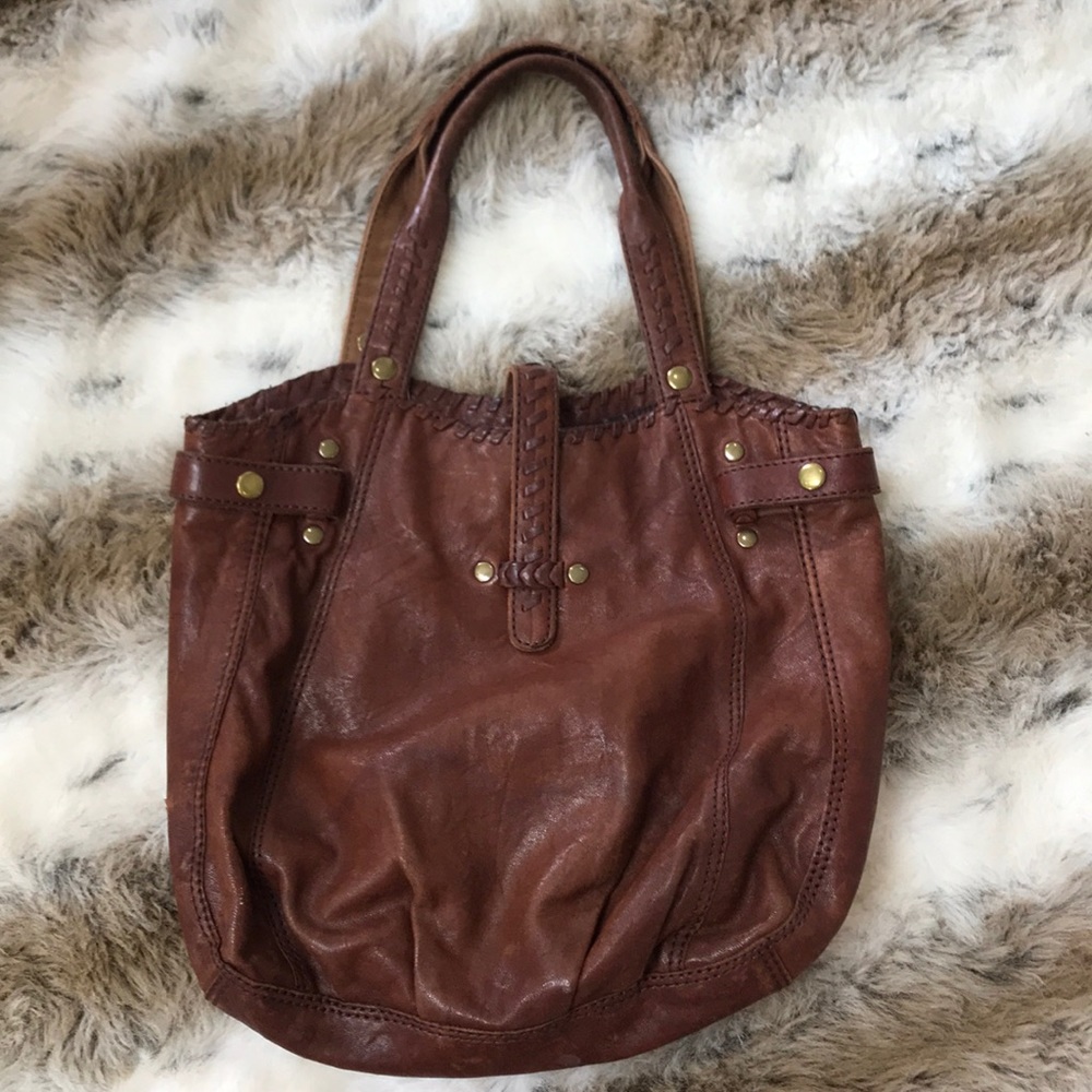 Lucky Brand Brown Leather Bag